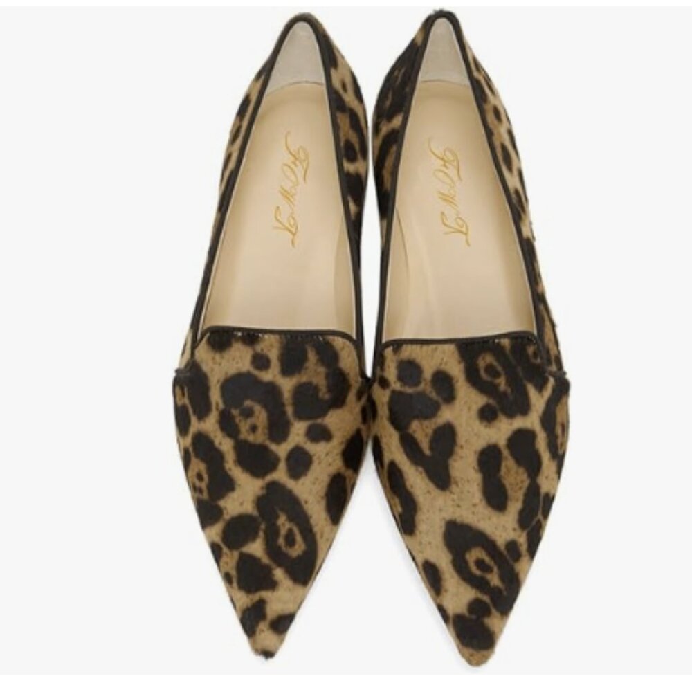 Leopard Print Women's Loafers